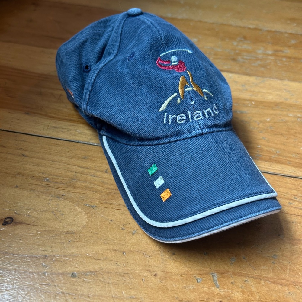 Denim Ireland Embroidered Golf Cap